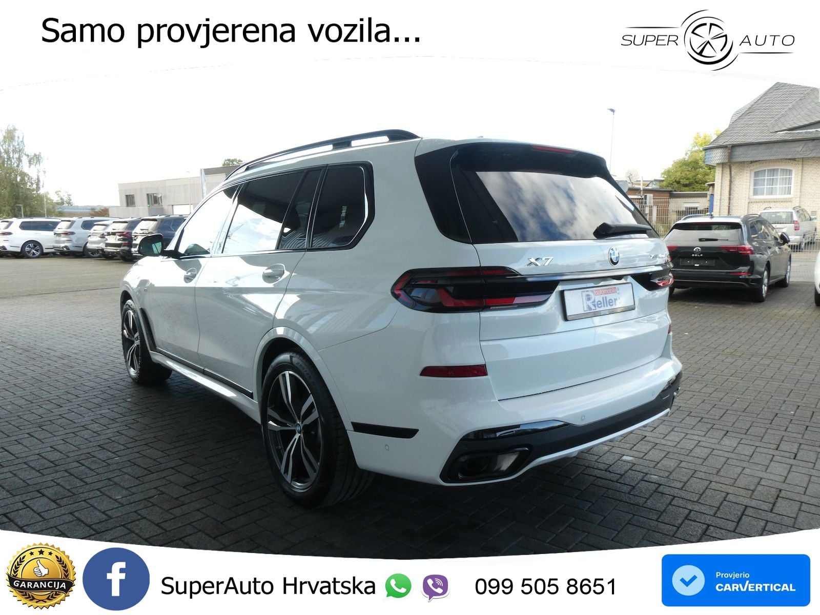 BMW X7 40d (352 KS) xDrive Steptronic M Sport ZRAČNI+ACC+GR SJED+KAM+PANO