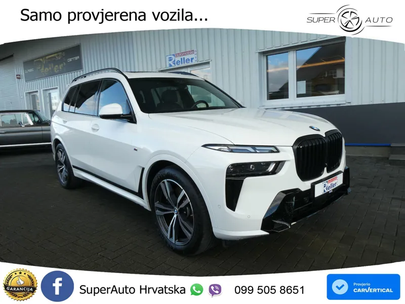 BMW X7 40d (352 KS) xDrive Steptronic M Sport ZRAČNI+ACC+GR SJED+KAM+PANO