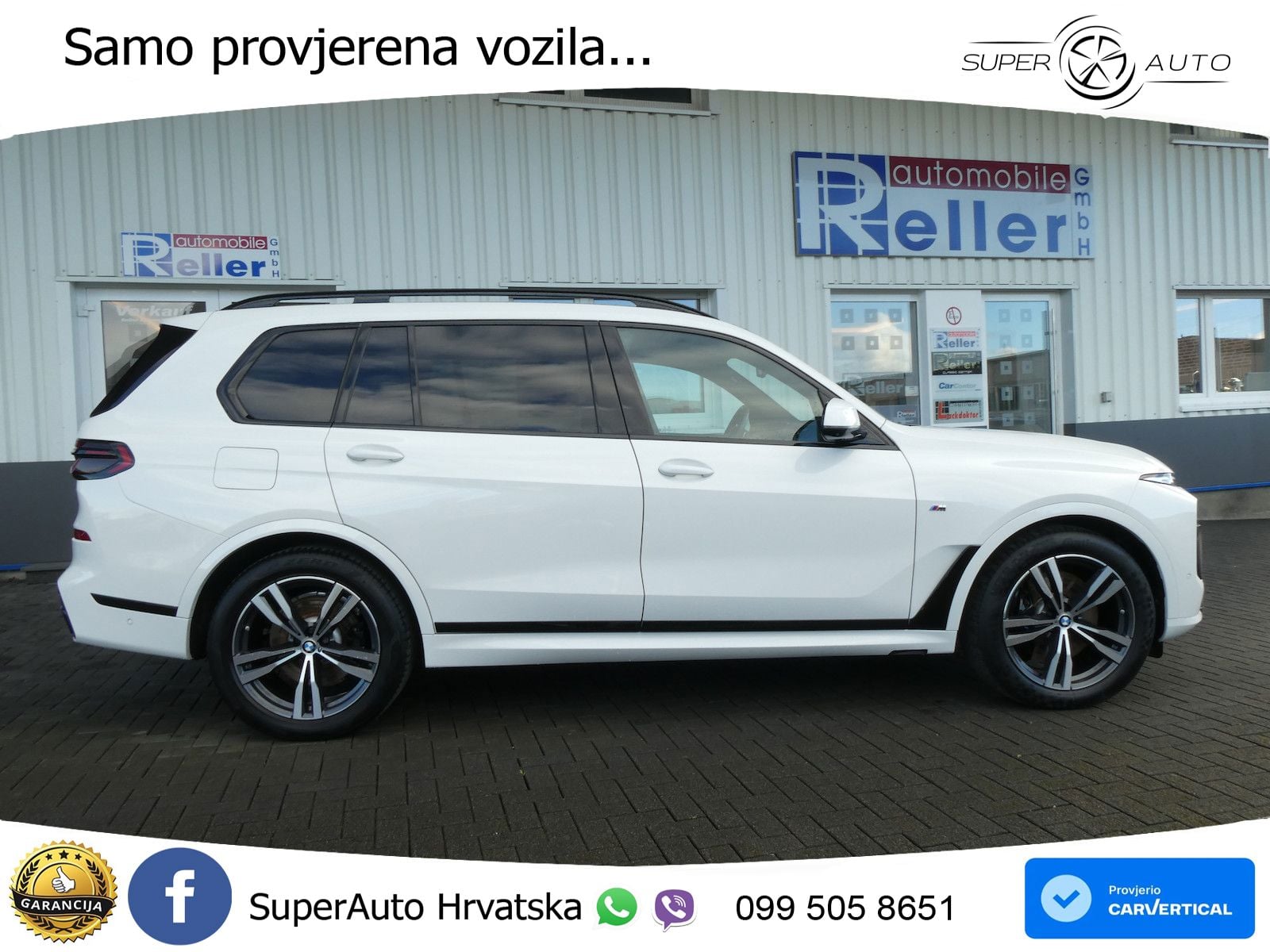 BMW X7 40d (352 KS) xDrive Steptronic M Sport ZRAČNI+ACC+GR SJED+KAM+PANO