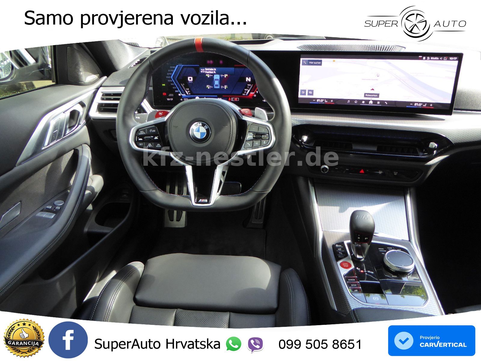 BMW M4 Competition 3.0 (530 KS) xDrive Steptronic LED+GR SJED+ACC