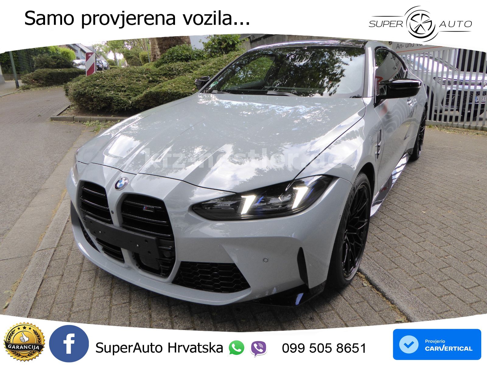 BMW M4 Competition 3.0 (530 KS) xDrive Steptronic LED+GR SJED+ACC