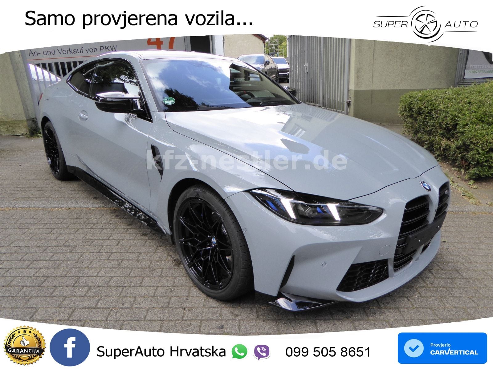 BMW M4 Competition 3.0 (530 KS) xDrive Steptronic LED+GR SJED+ACC
