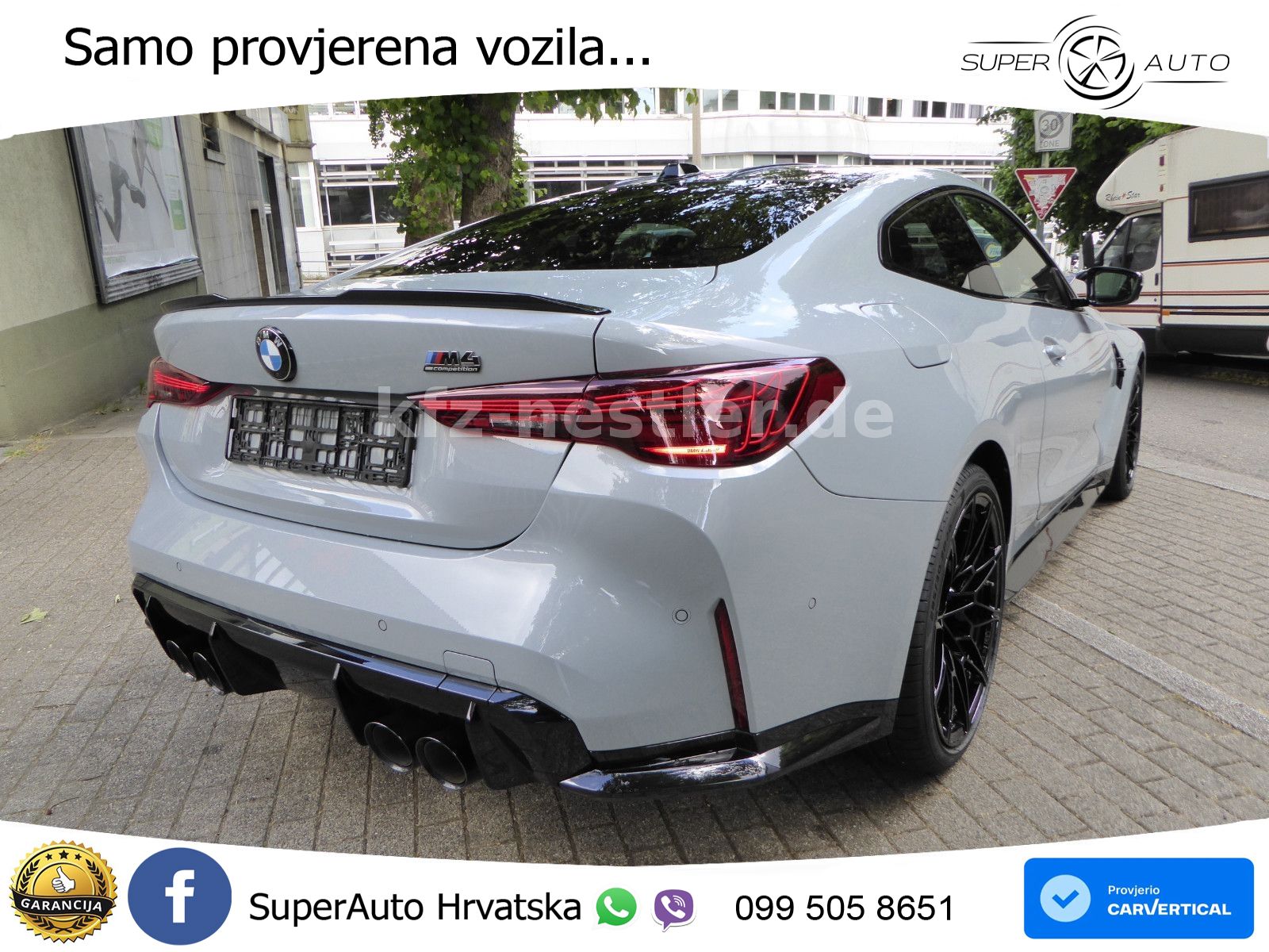 BMW M4 Competition 3.0 (530 KS) xDrive Steptronic LED+GR SJED+ACC
