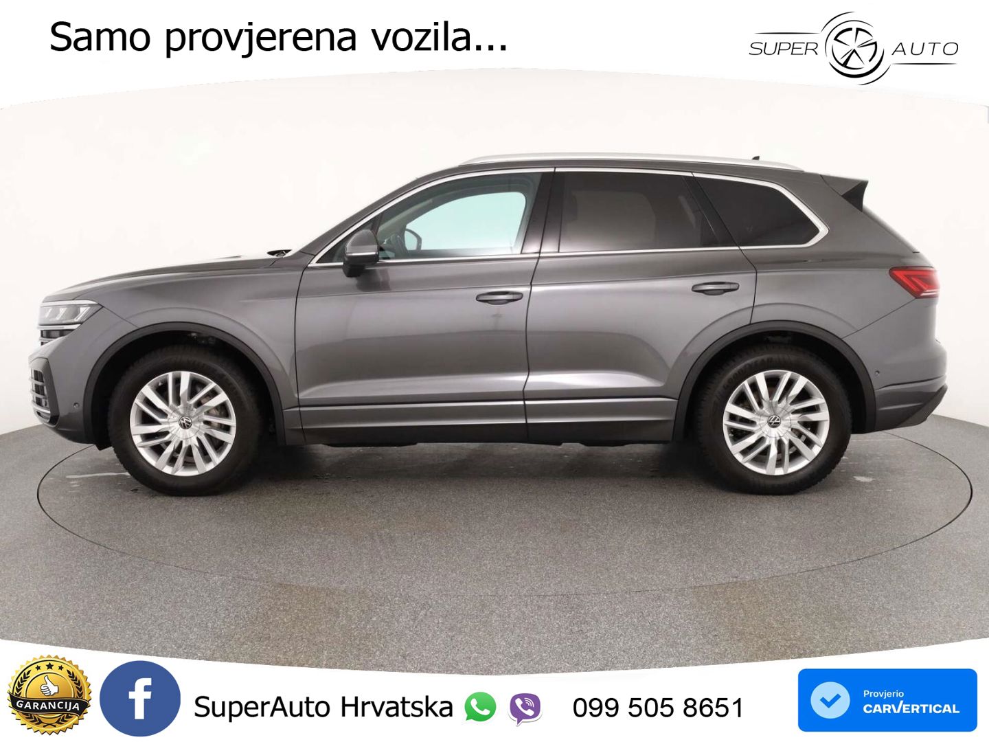 Volkswagen Touareg 3.0 V6 TDI (231 KS) 4MOTION Tiptronic ZRAČNI+ACC+GR SJED+KAM