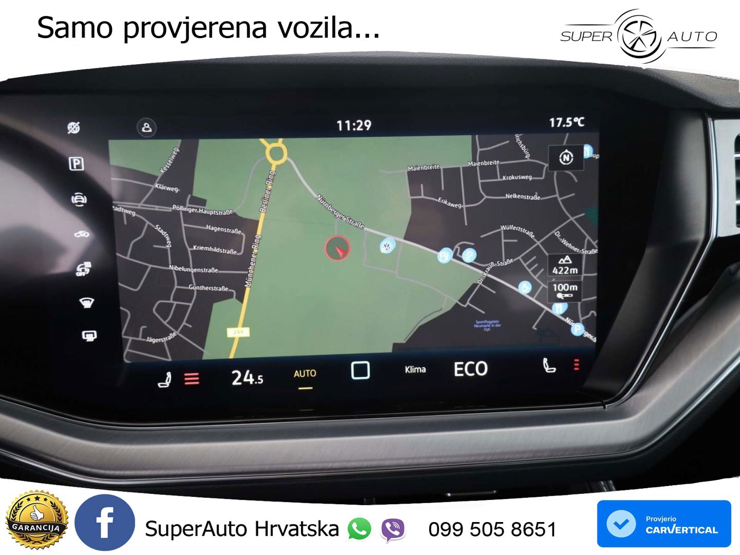 Volkswagen Touareg 3.0 V6 TDI (231 KS) 4MOTION Tiptronic ZRAČNI+ACC+GR SJED+KAM