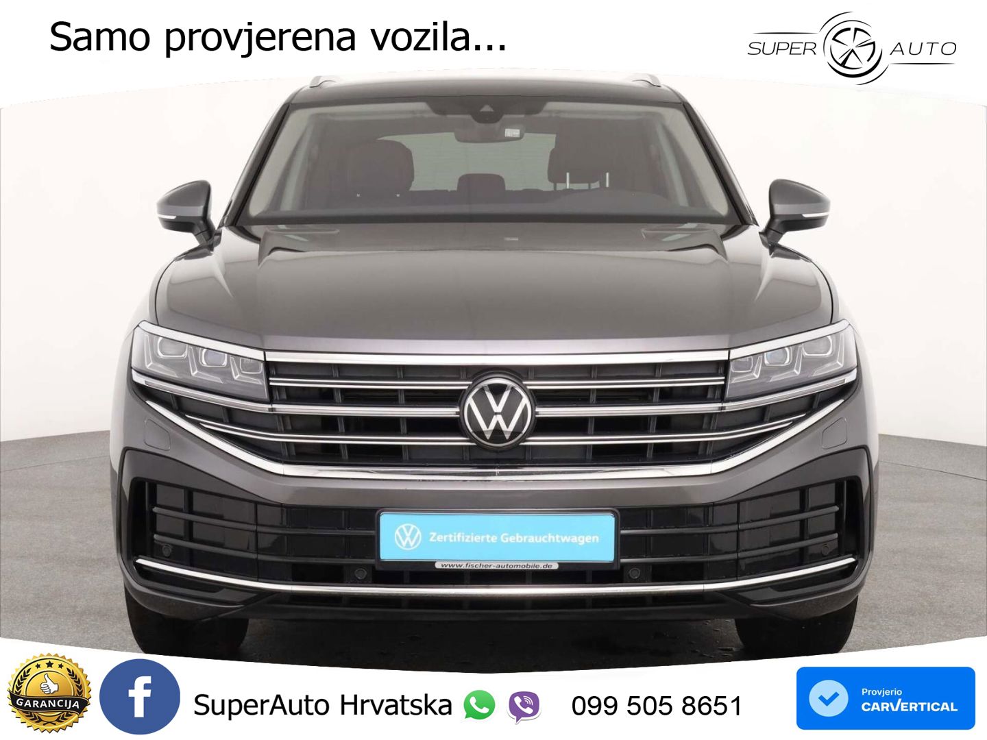 Volkswagen Touareg 3.0 V6 TDI (231 KS) 4MOTION Tiptronic ZRAČNI+ACC+GR SJED+KAM