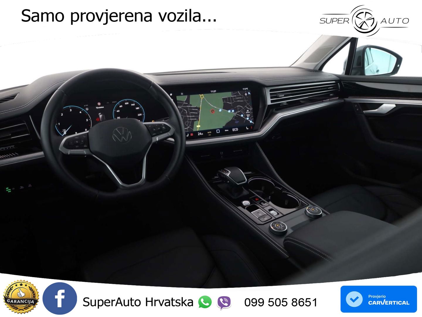 Volkswagen Touareg 3.0 V6 TDI (231 KS) 4MOTION Tiptronic ZRAČNI+ACC+GR SJED+KAM