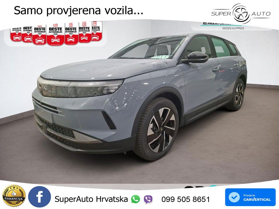 Opel Grandland 1.2 Turbo (145 KS) Hybrid eDCT Edition LED+GR SJED+ACC