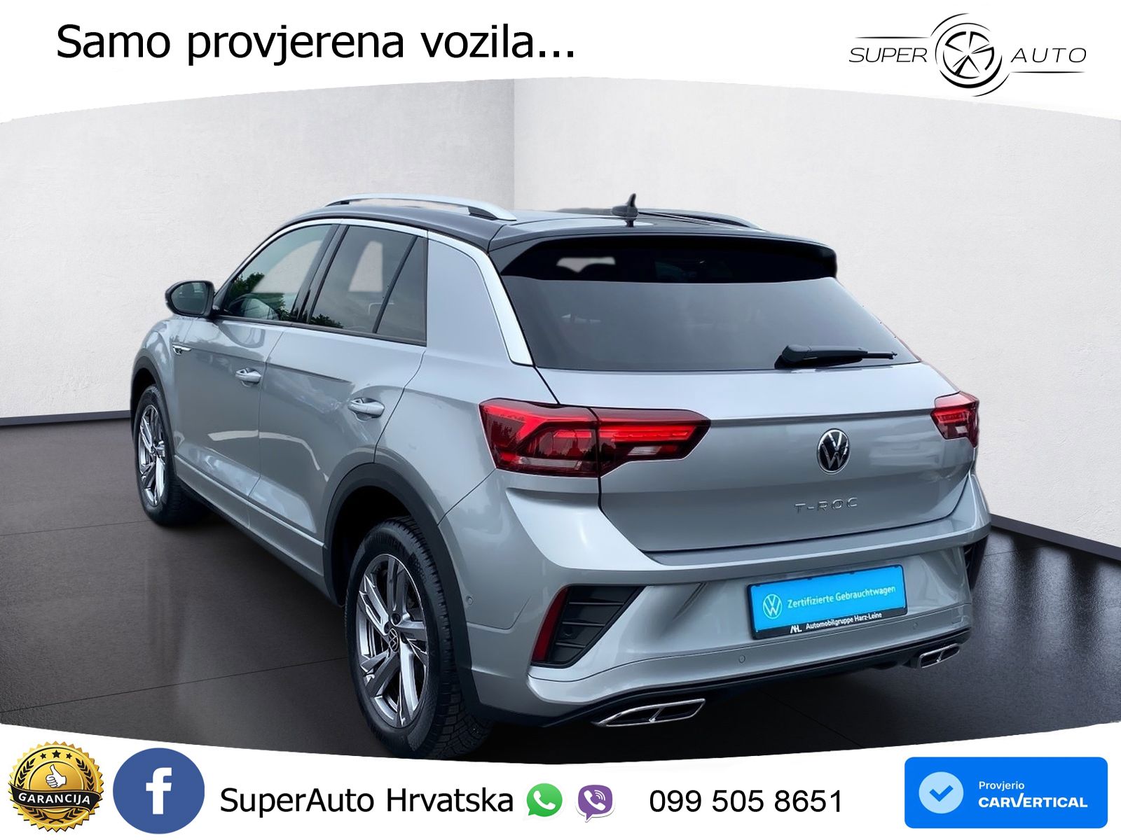 Volkswagen T-Roc I 1.5 TSI (150 KS) DSG LED+GR SJED+ACC