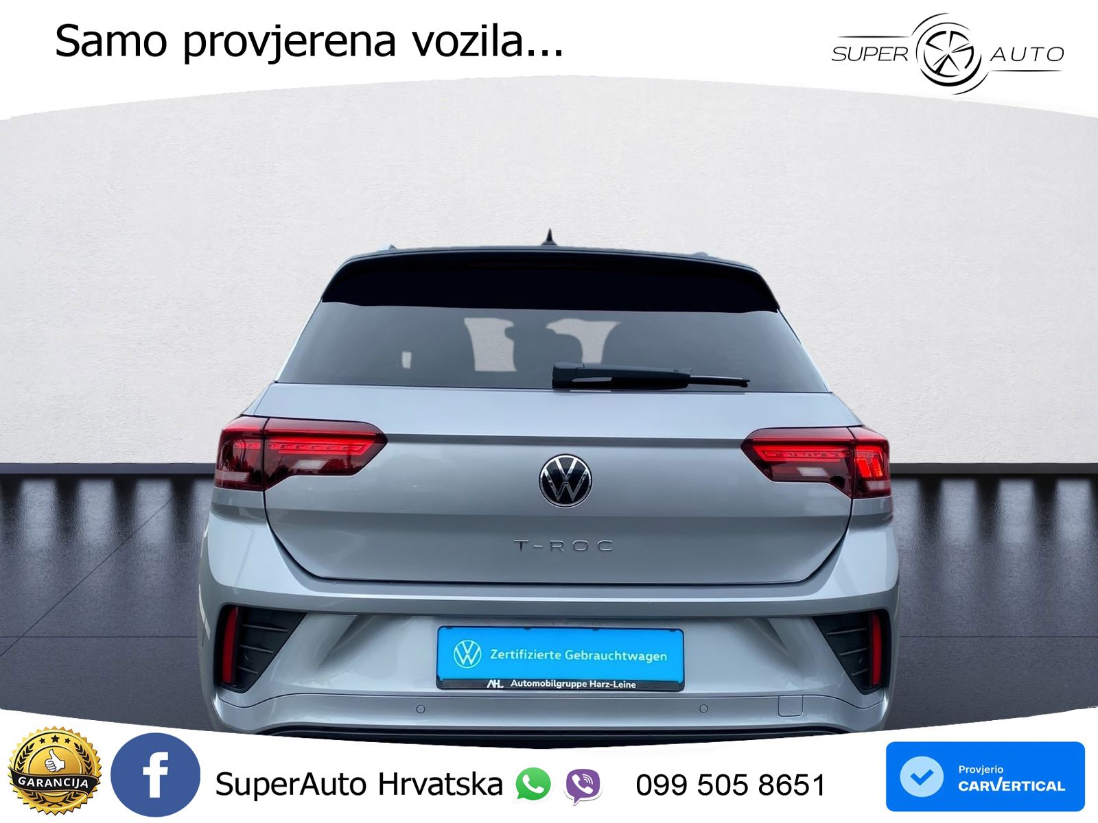 Volkswagen T-Roc I 1.5 TSI (150 KS) DSG LED+GR SJED+ACC
