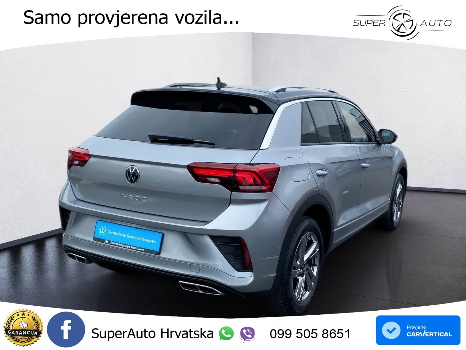 Volkswagen T-Roc I 1.5 TSI (150 KS) DSG LED+GR SJED+ACC