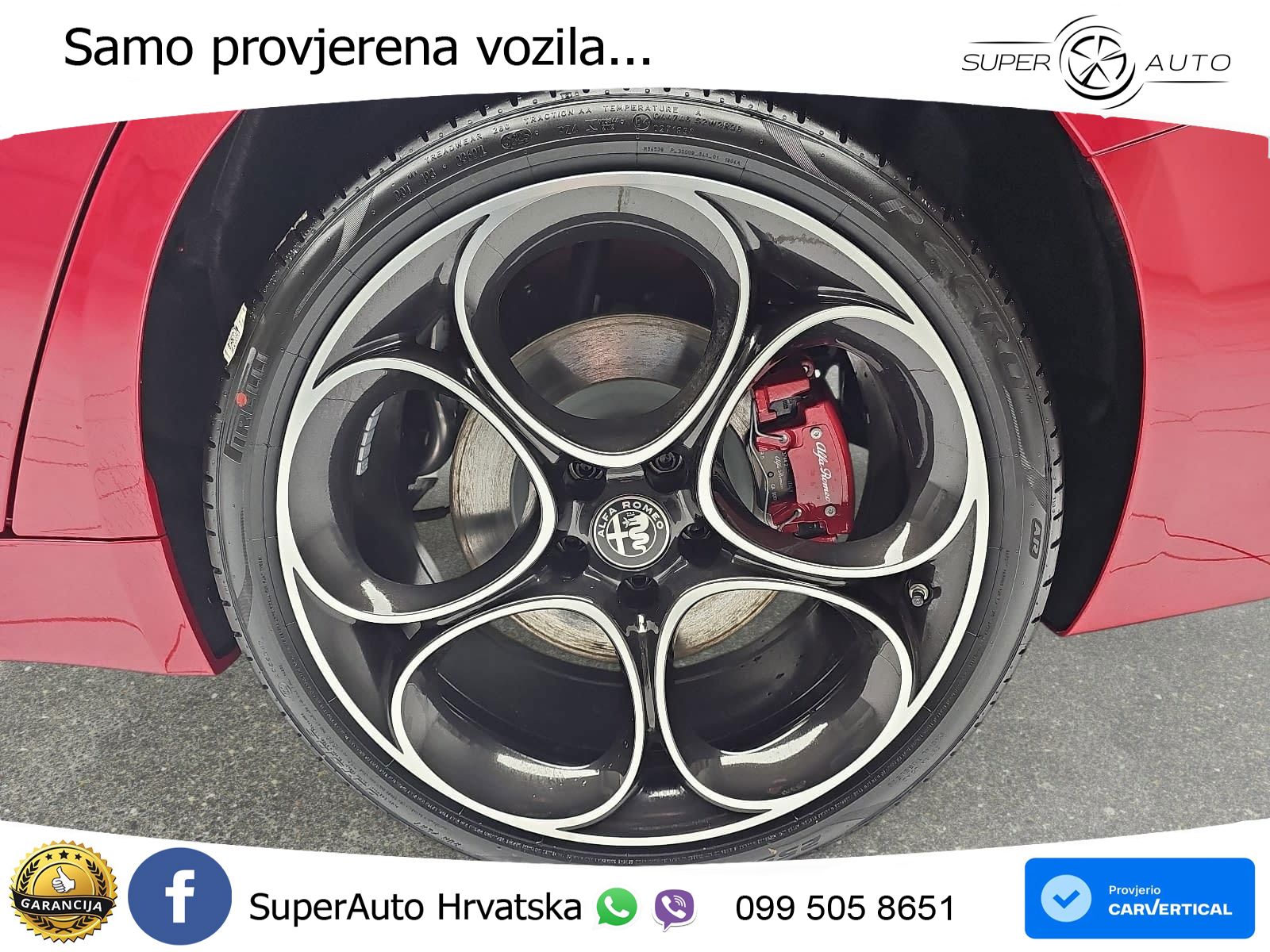 Alfa Romeo Giulia 2.2 MultiJet II (210 KS) Q4 Automatic LED+GR SJED+ACC