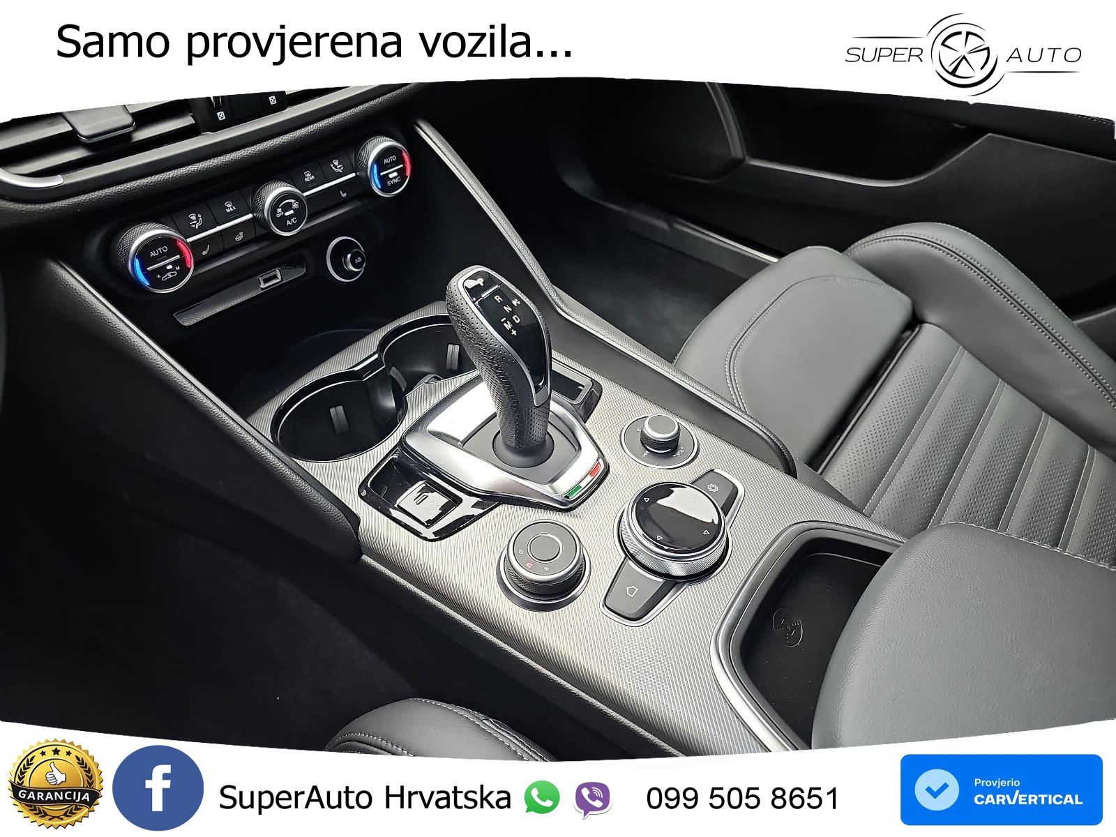 Alfa Romeo Giulia 2.2 MultiJet II (210 KS) Q4 Automatic LED+GR SJED+ACC