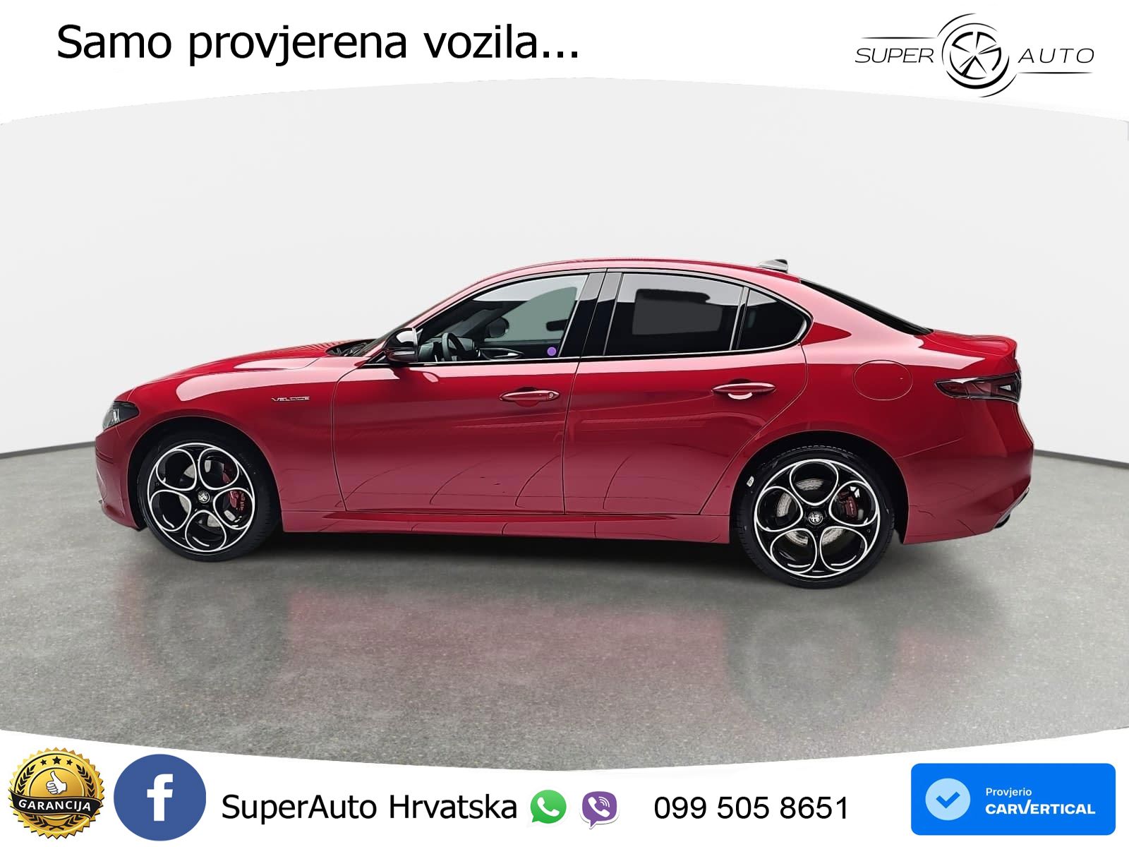 Alfa Romeo Giulia 2.2 MultiJet II (210 KS) Q4 Automatic LED+GR SJED+ACC