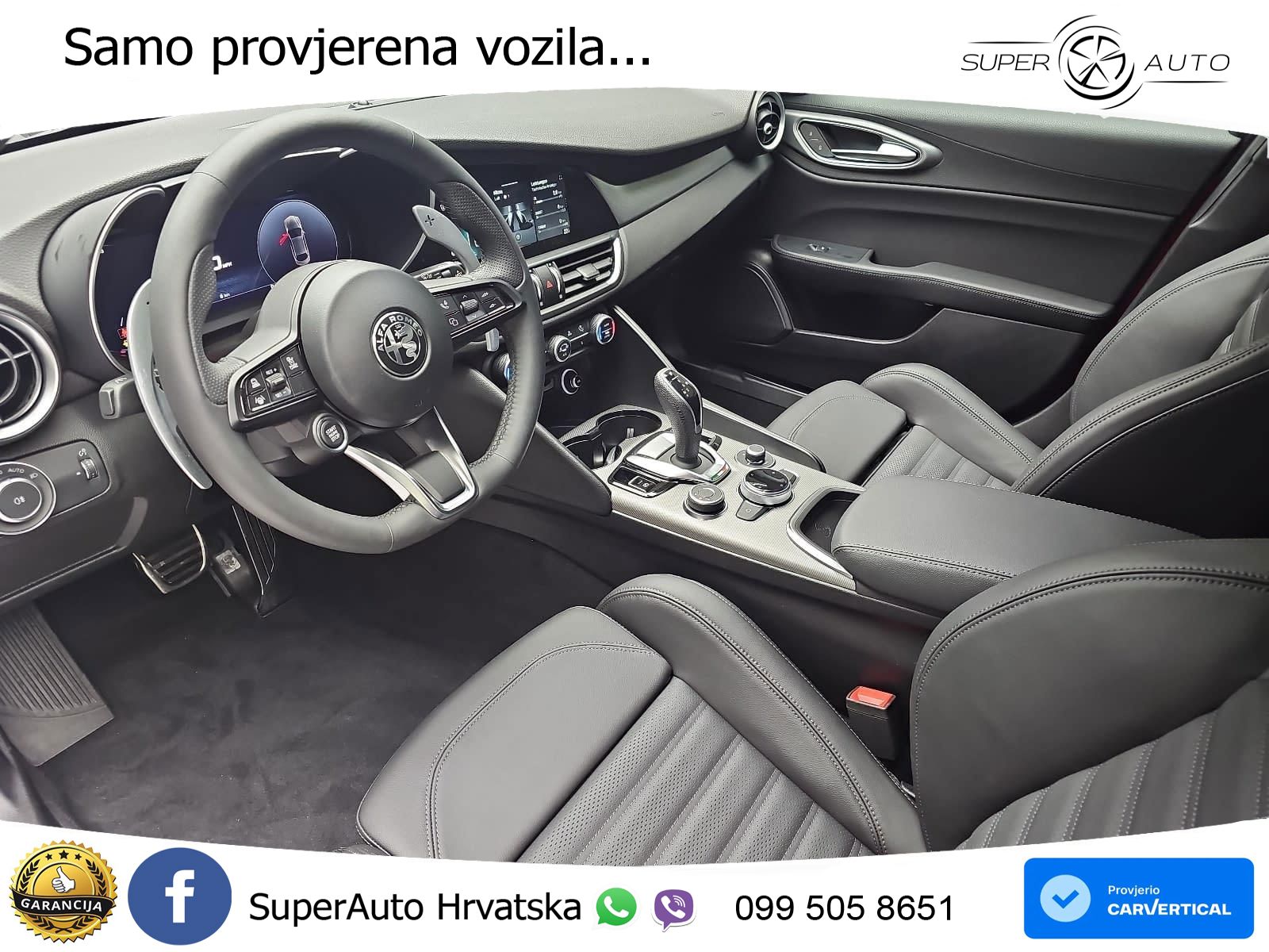 Alfa Romeo Giulia 2.2 MultiJet II (210 KS) Q4 Automatic LED+GR SJED+ACC