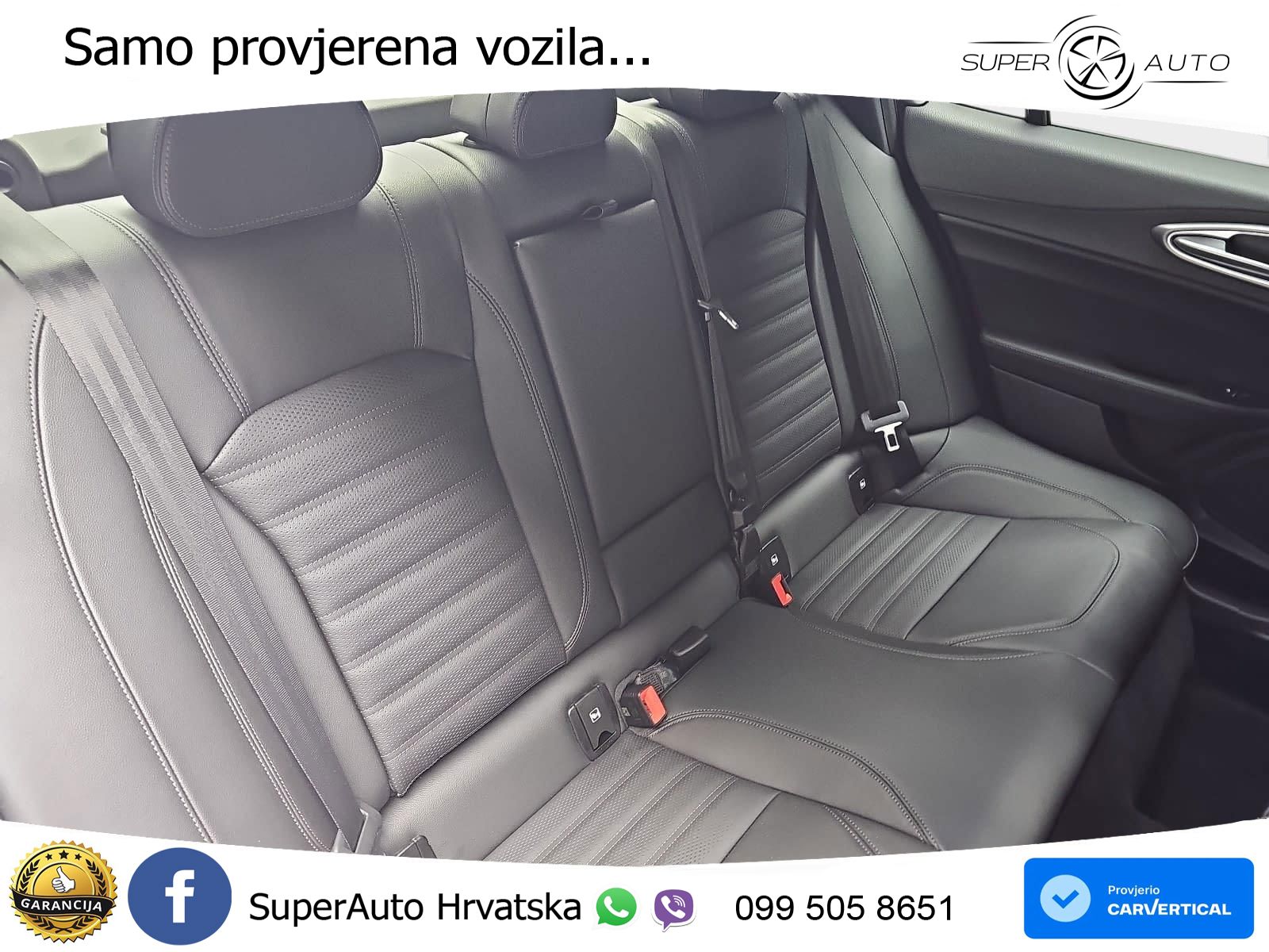 Alfa Romeo Giulia 2.2 MultiJet II (210 KS) Q4 Automatic LED+GR SJED+ACC