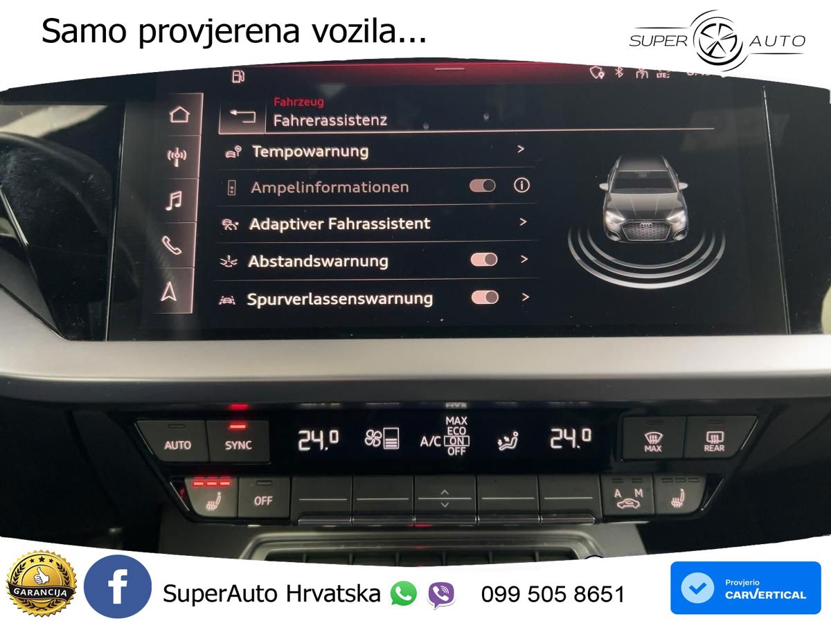 Audi A3 35 TFSI (150 KS) S tronic LED+GR SJED+ACC