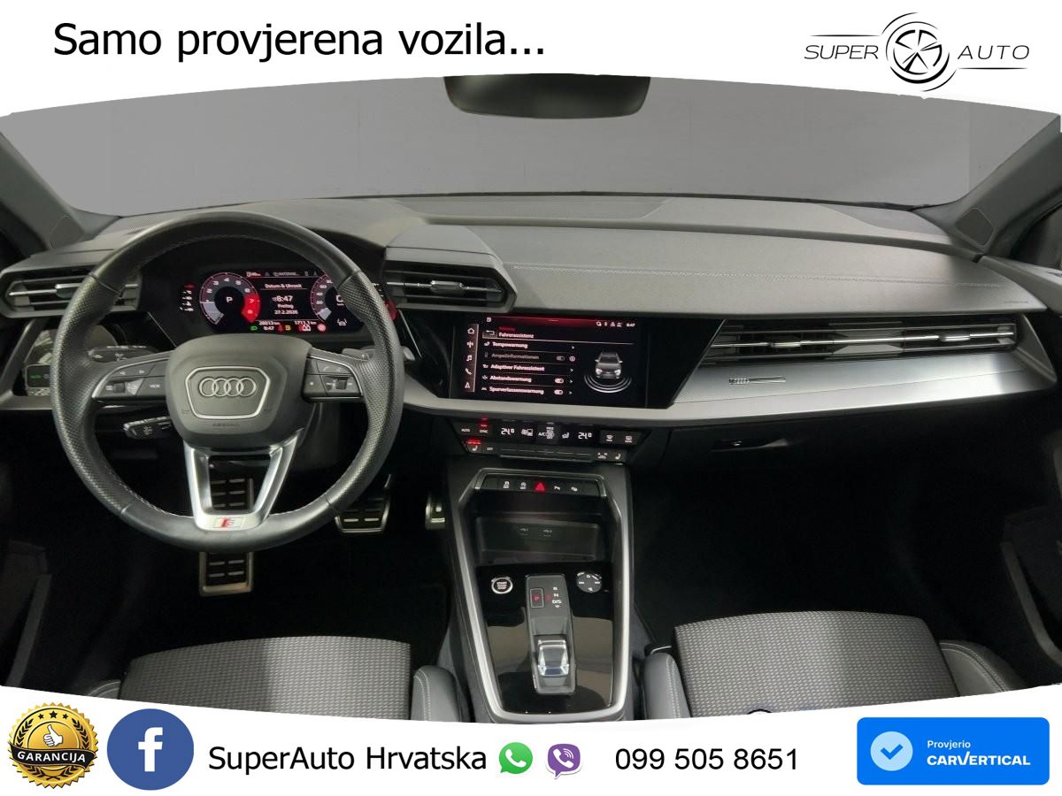 Audi A3 35 TFSI (150 KS) S tronic LED+GR SJED+ACC