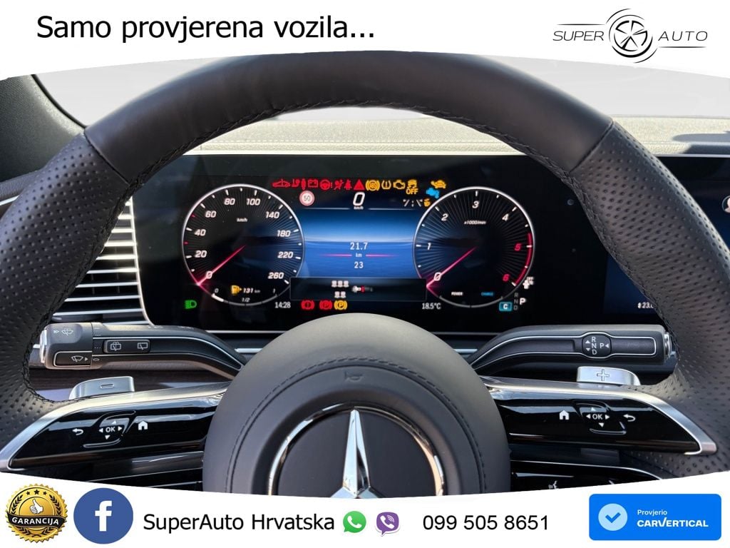 Mercedes-Benz GLS GLS 450d EQ Boost 4MATIC 9G-TRONIC AMG ZRAČNI+ACC+GR SJED+360+PANO