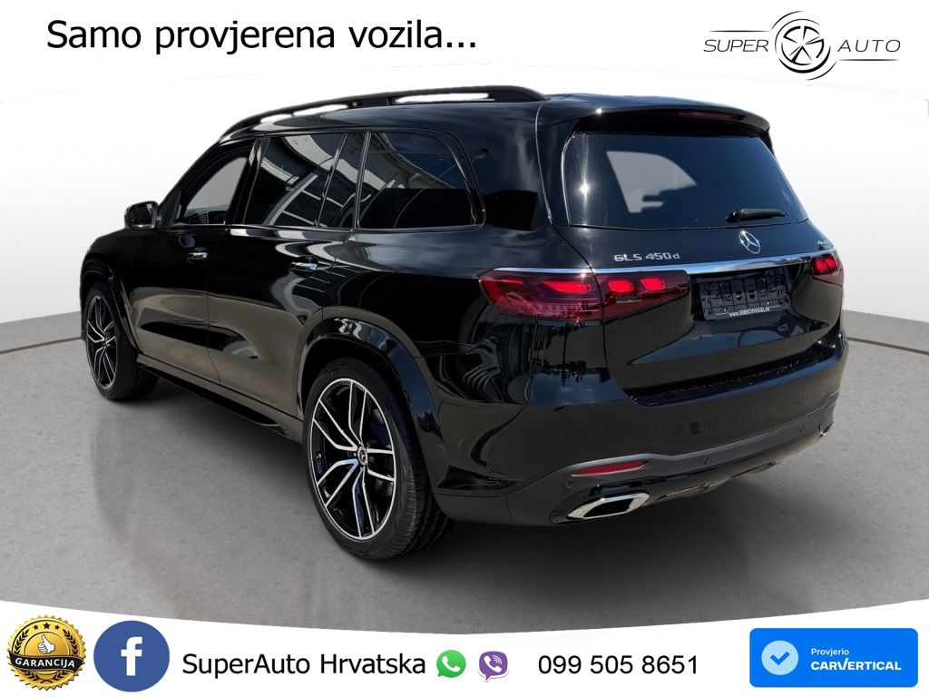 Mercedes-Benz GLS GLS 450d EQ Boost 4MATIC 9G-TRONIC AMG ZRAČNI+ACC+GR SJED+360+PANO