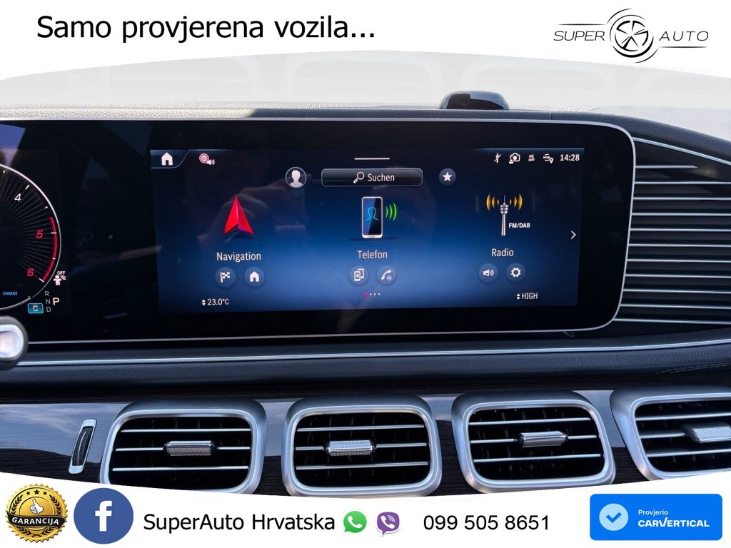 Mercedes-Benz GLS GLS 450d EQ Boost 4MATIC 9G-TRONIC AMG ZRAČNI+ACC+GR SJED+360+PANO
