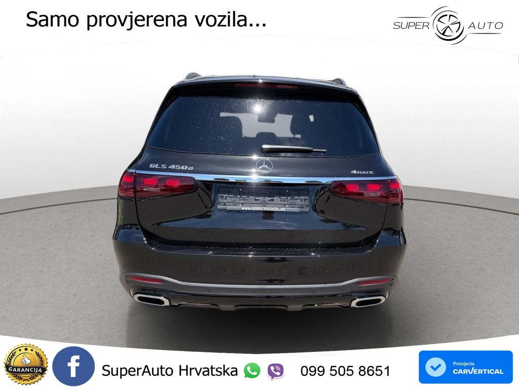 Mercedes-Benz GLS GLS 450d EQ Boost 4MATIC 9G-TRONIC AMG ZRAČNI+ACC+GR SJED+360+PANO