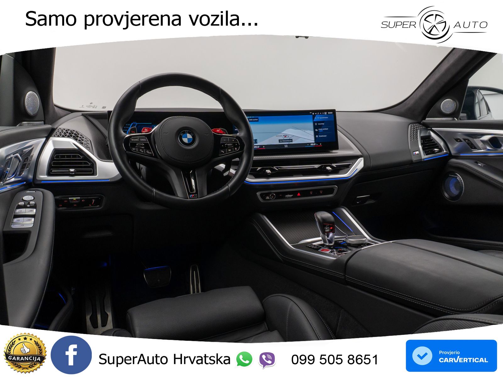 BMW XM 4.4 V8 (653 KS) xDrive Steptronic LED+GR SJED+ACC