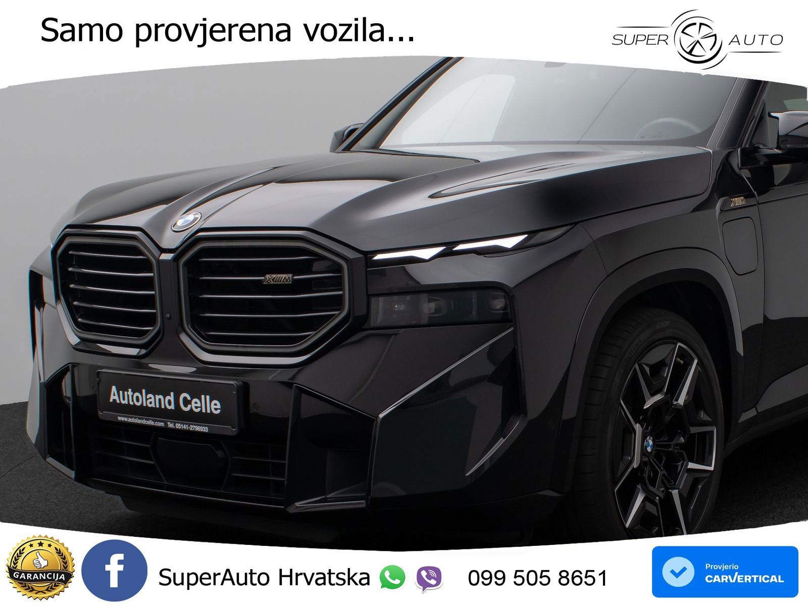 BMW XM 4.4 V8 (653 KS) xDrive Steptronic LED+GR SJED+ACC