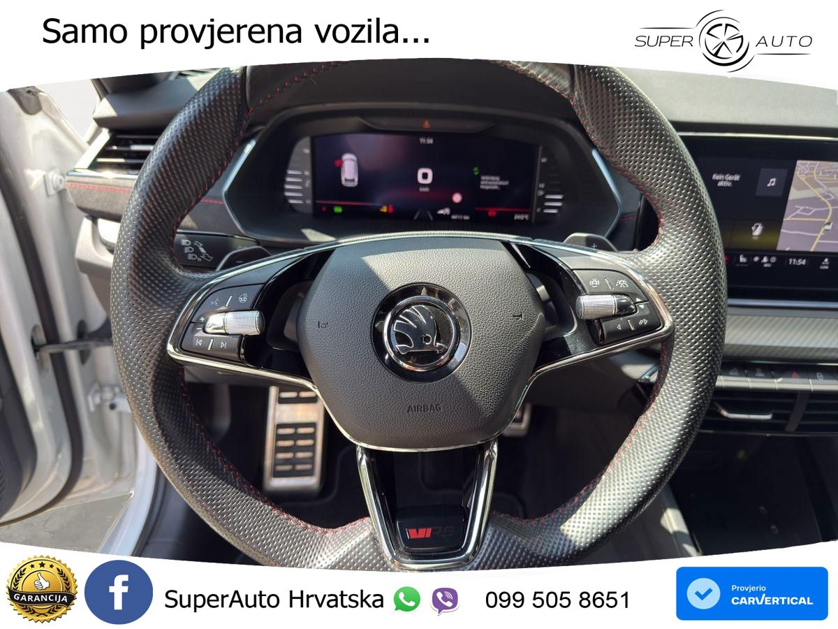 Škoda Octavia Combi RS 2.0 TDI (200 KS) 4x4 DSG LED+GR SJED+ACC