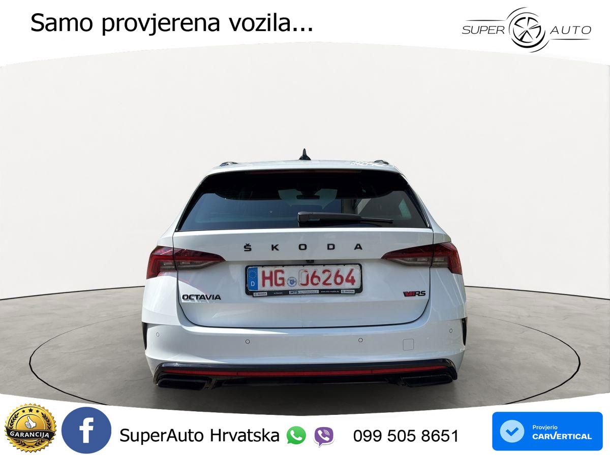 Škoda Octavia Combi RS 2.0 TDI (200 KS) 4x4 DSG LED+GR SJED+ACC