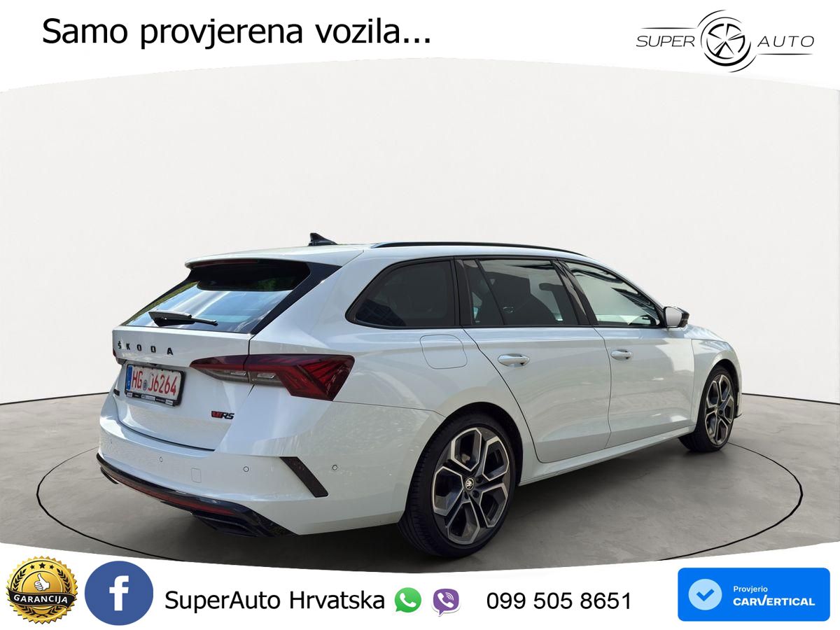 Škoda Octavia Combi RS 2.0 TDI (200 KS) 4x4 DSG LED+GR SJED+ACC