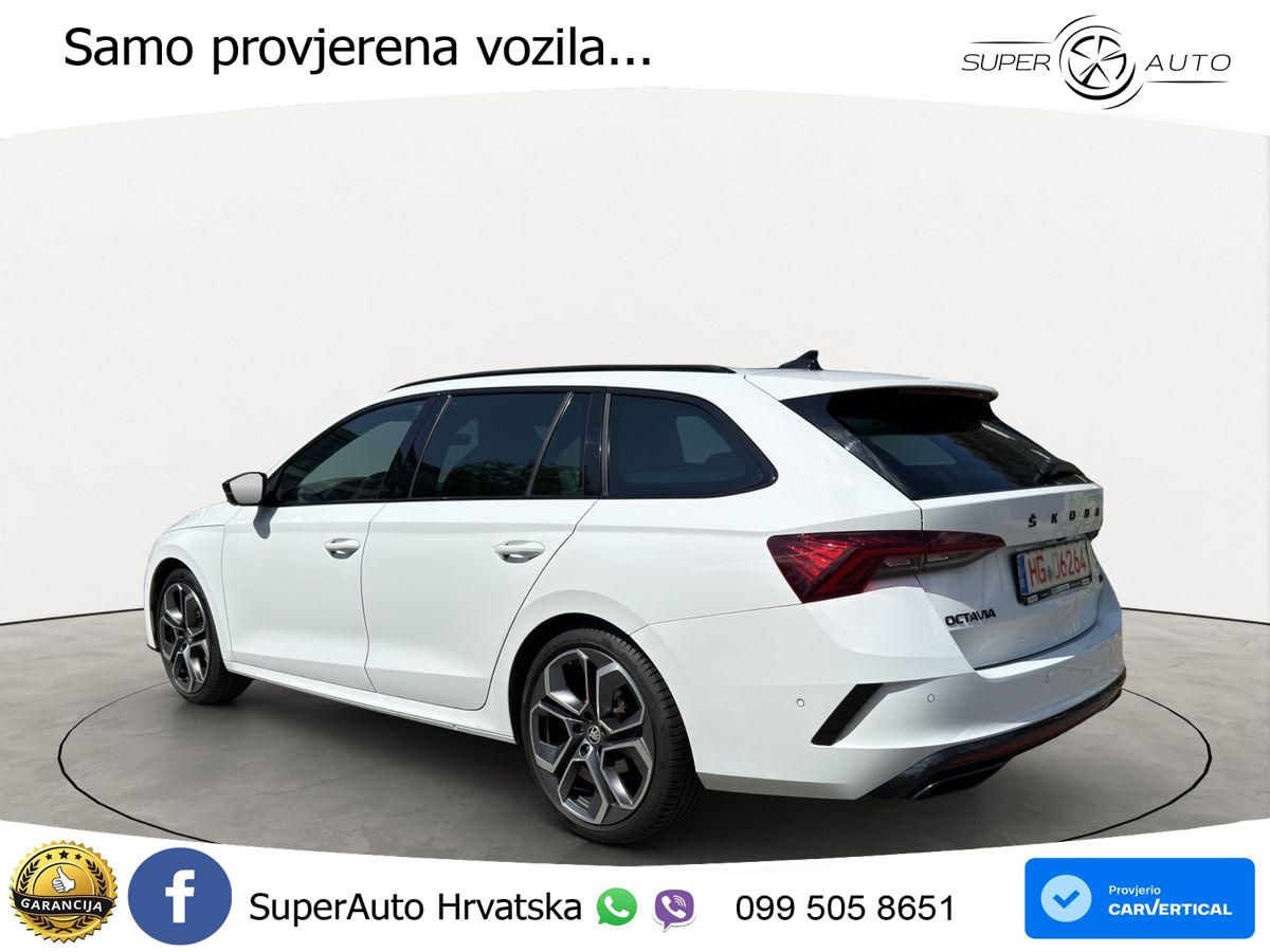 Škoda Octavia Combi RS 2.0 TDI (200 KS) 4x4 DSG LED+GR SJED+ACC