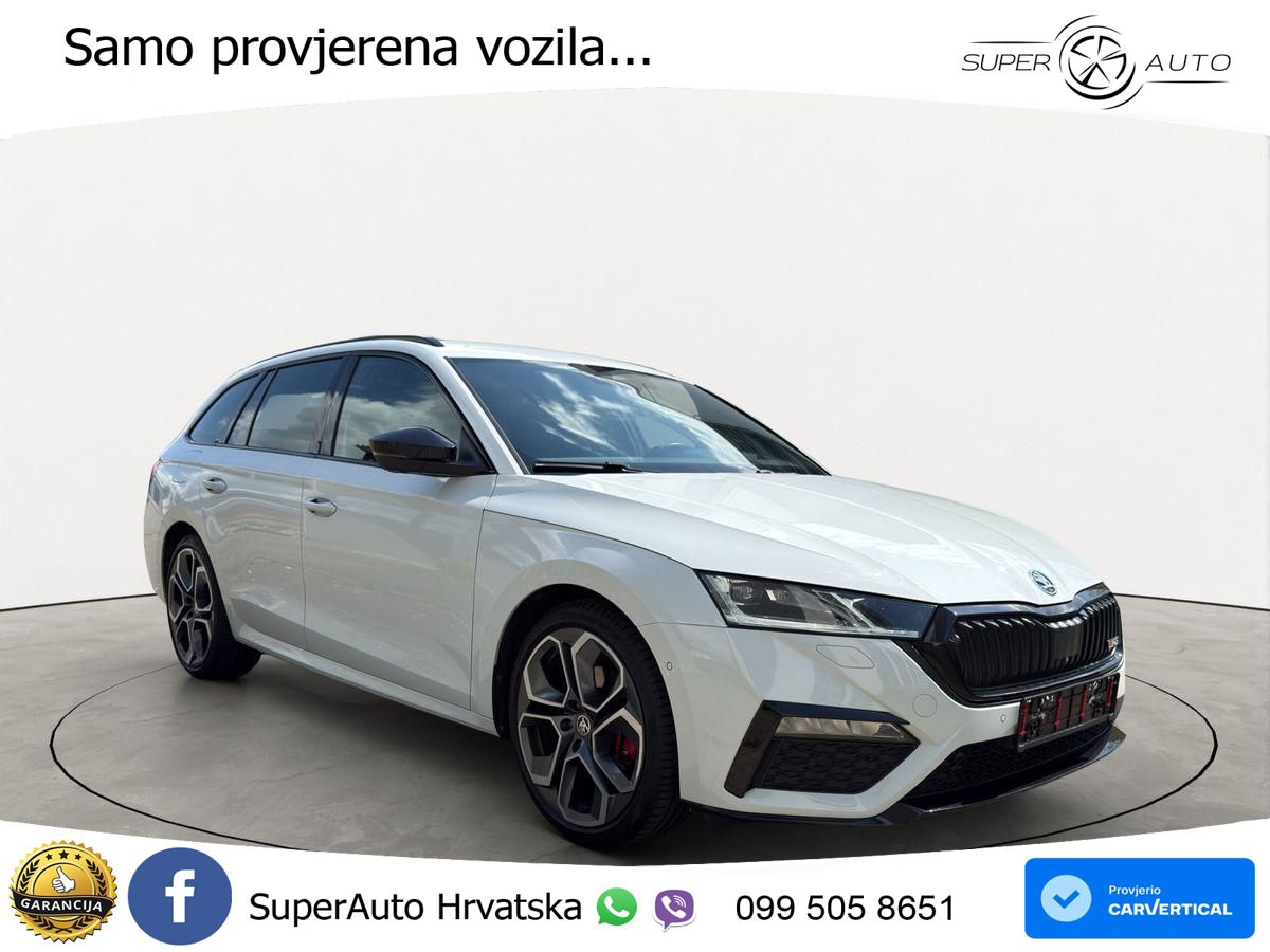 Škoda Octavia Combi RS 2.0 TDI (200 KS) 4x4 DSG LED+GR SJED+ACC