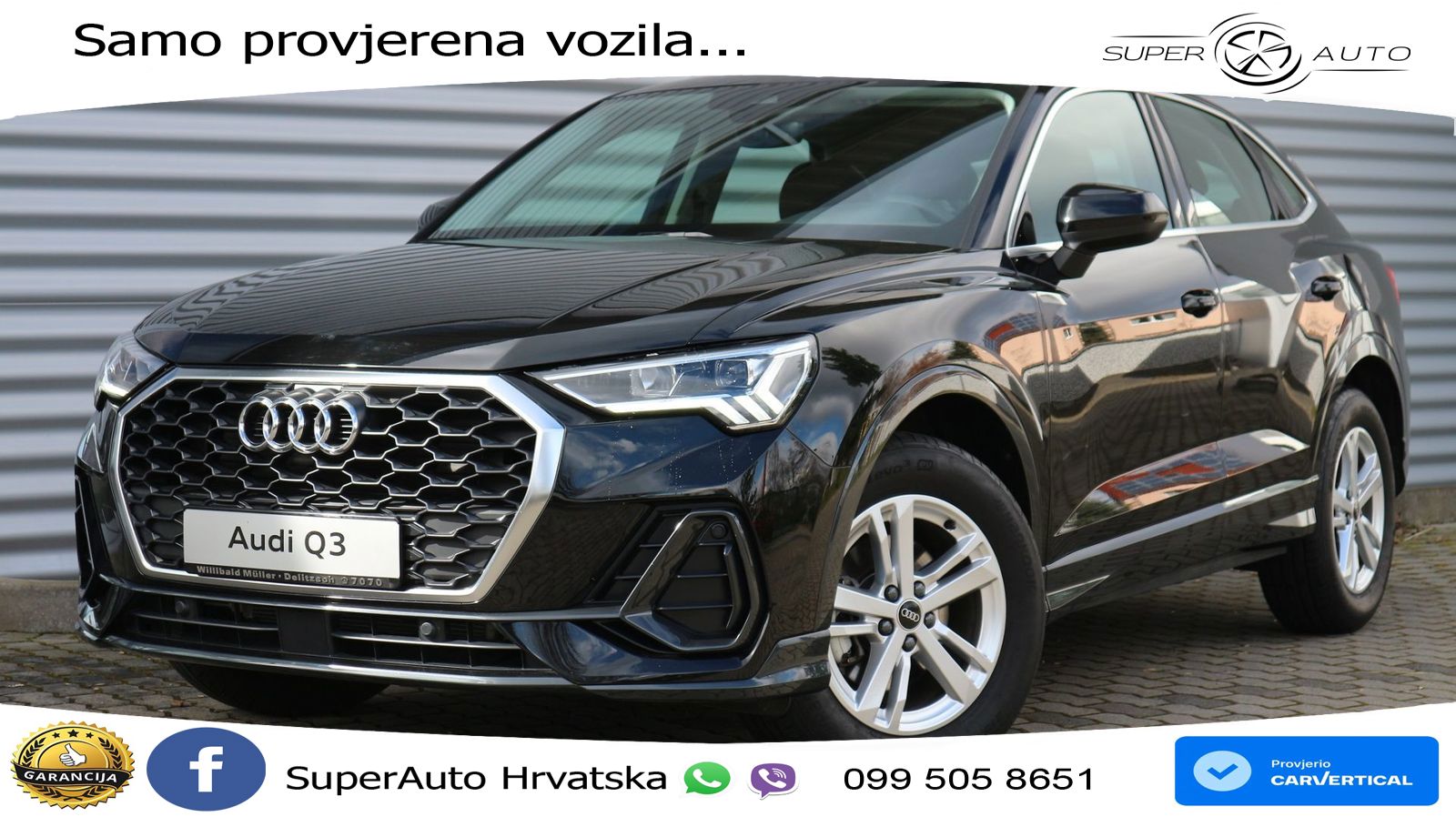 Audi Q3 II Sportback 35 TFSI (150 KS) S tronic LED+GR SJED+ACC