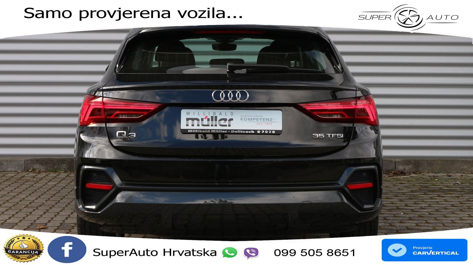 Audi Q3 II Sportback 35 TFSI (150 KS) S tronic LED+GR SJED+ACC