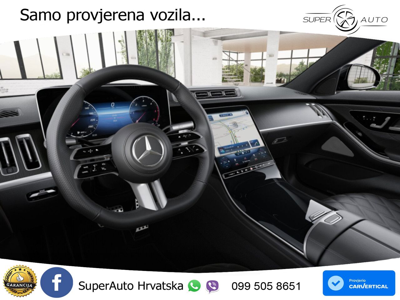 Mercedes S 450d (367 KS) EQ Boost 4MATIC 9G-TRONIC AMG LED+GR SJED+ACC