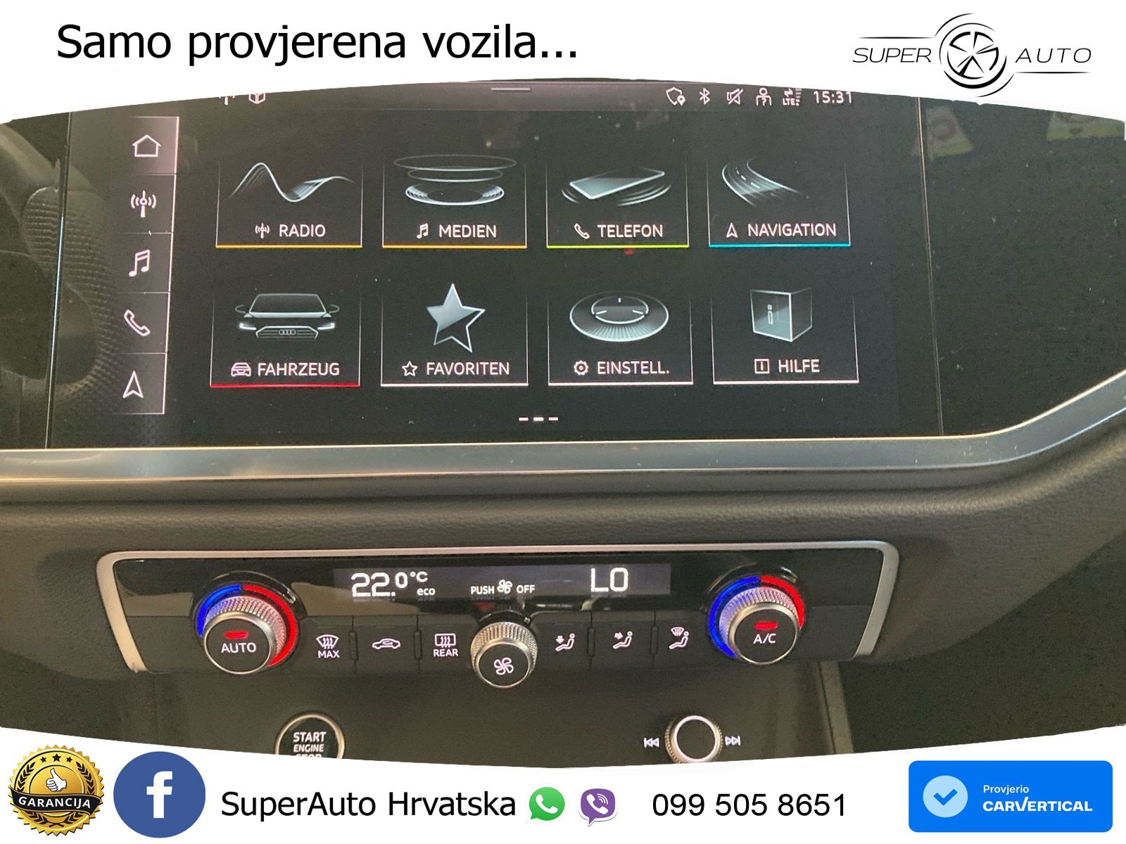 Audi Q3 Sportback 40 TDI (193 KS) quattro S tronic S line LED+ACC