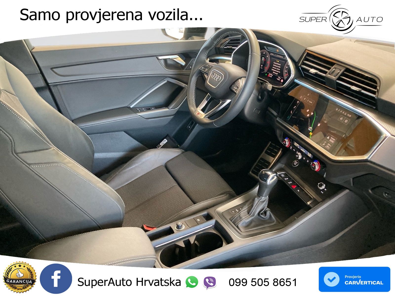 Audi Q3 Sportback 40 TDI (193 KS) quattro S tronic S line LED+ACC