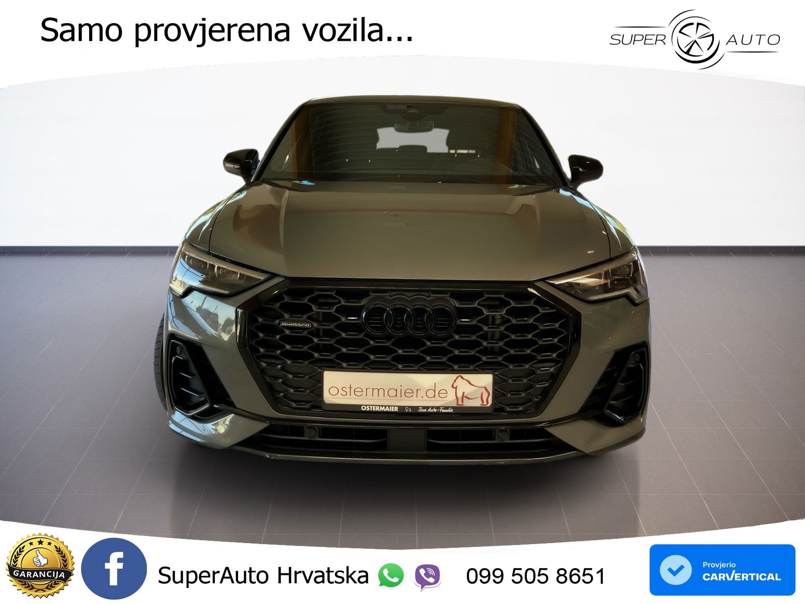 Audi Q3 Sportback 40 TDI (193 KS) quattro S tronic S line LED+ACC