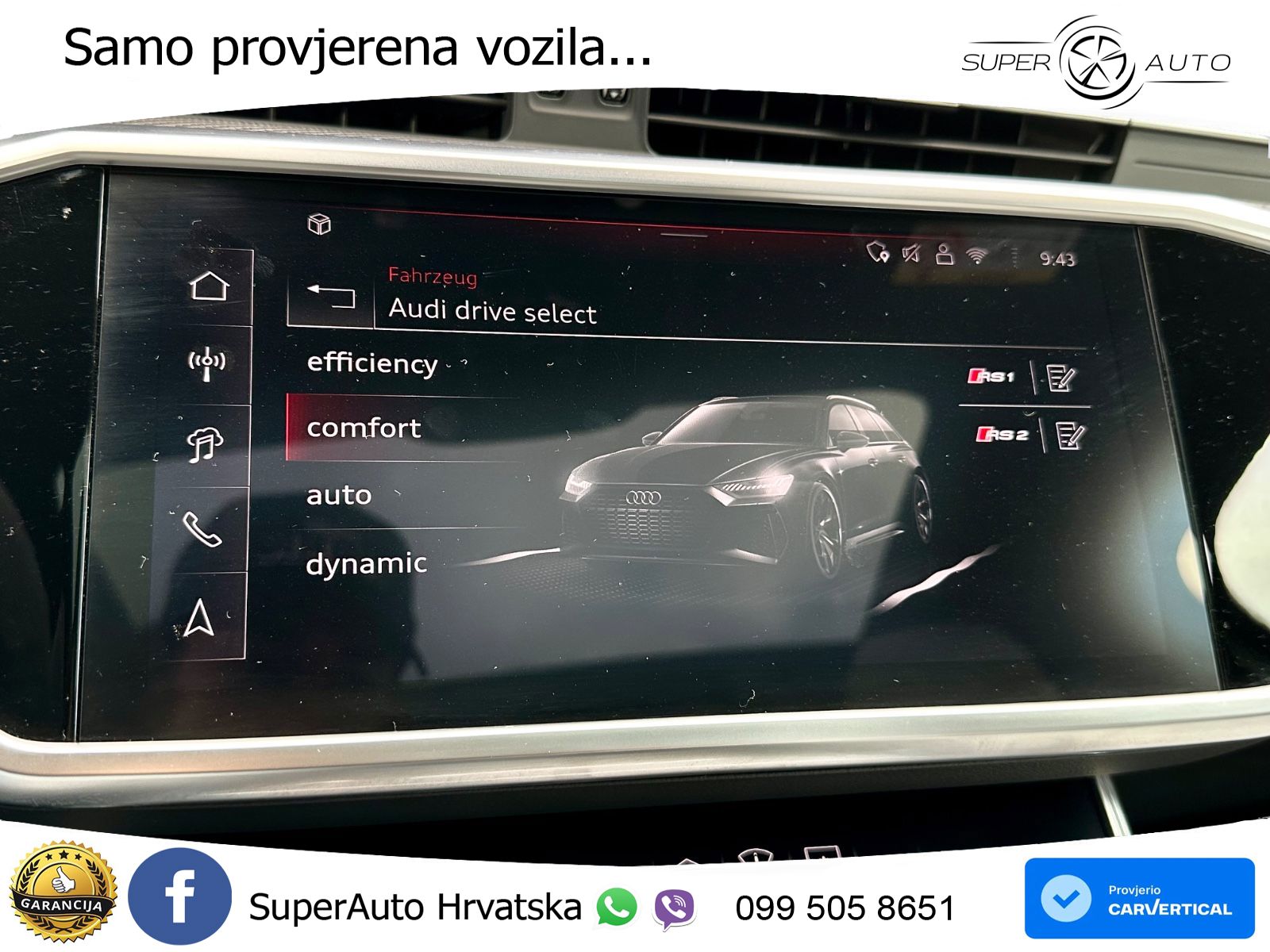 Audi RS6 Avant 4.0 TFSI V8 (600 KS) quattro Tiptronic LED+GR SJED+ACC