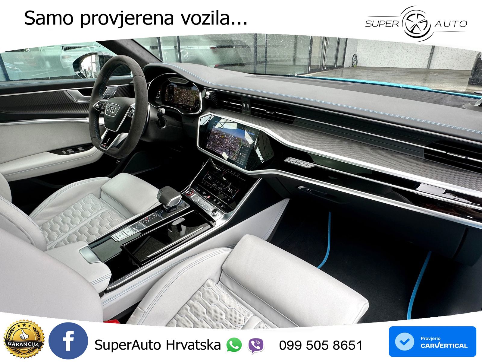 Audi RS6 Avant 4.0 TFSI V8 (600 KS) quattro Tiptronic LED+GR SJED+ACC