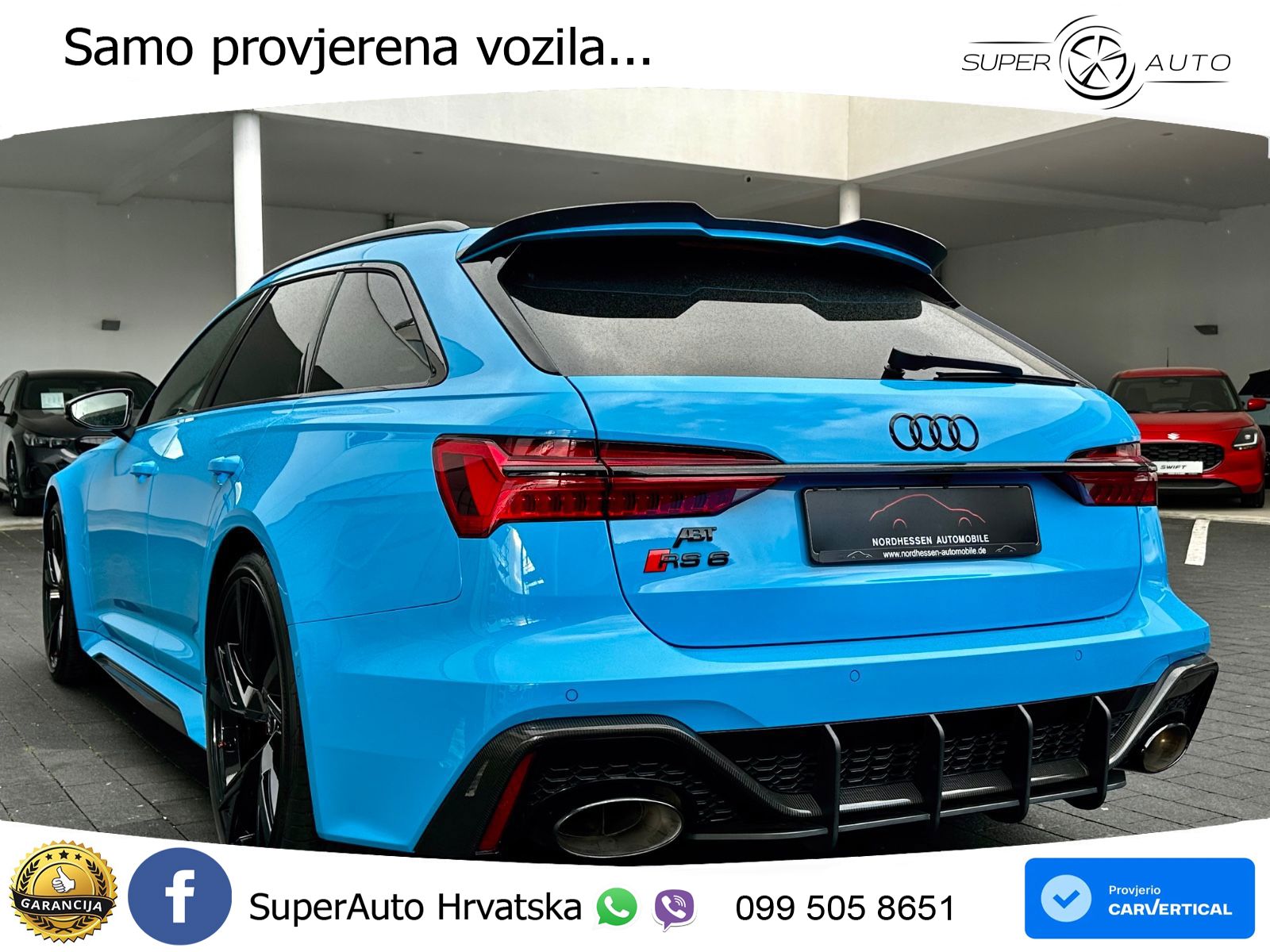 Audi RS6 Avant 4.0 TFSI V8 (600 KS) quattro Tiptronic LED+GR SJED+ACC