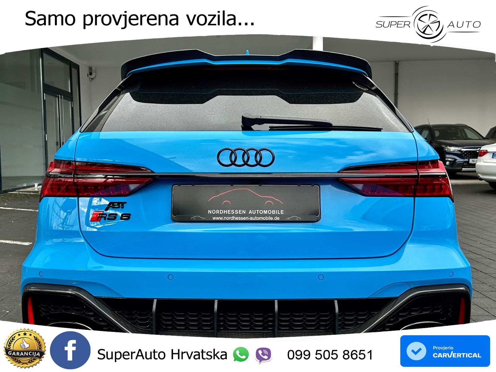 Audi RS6 Avant 4.0 TFSI V8 (600 KS) quattro Tiptronic LED+GR SJED+ACC