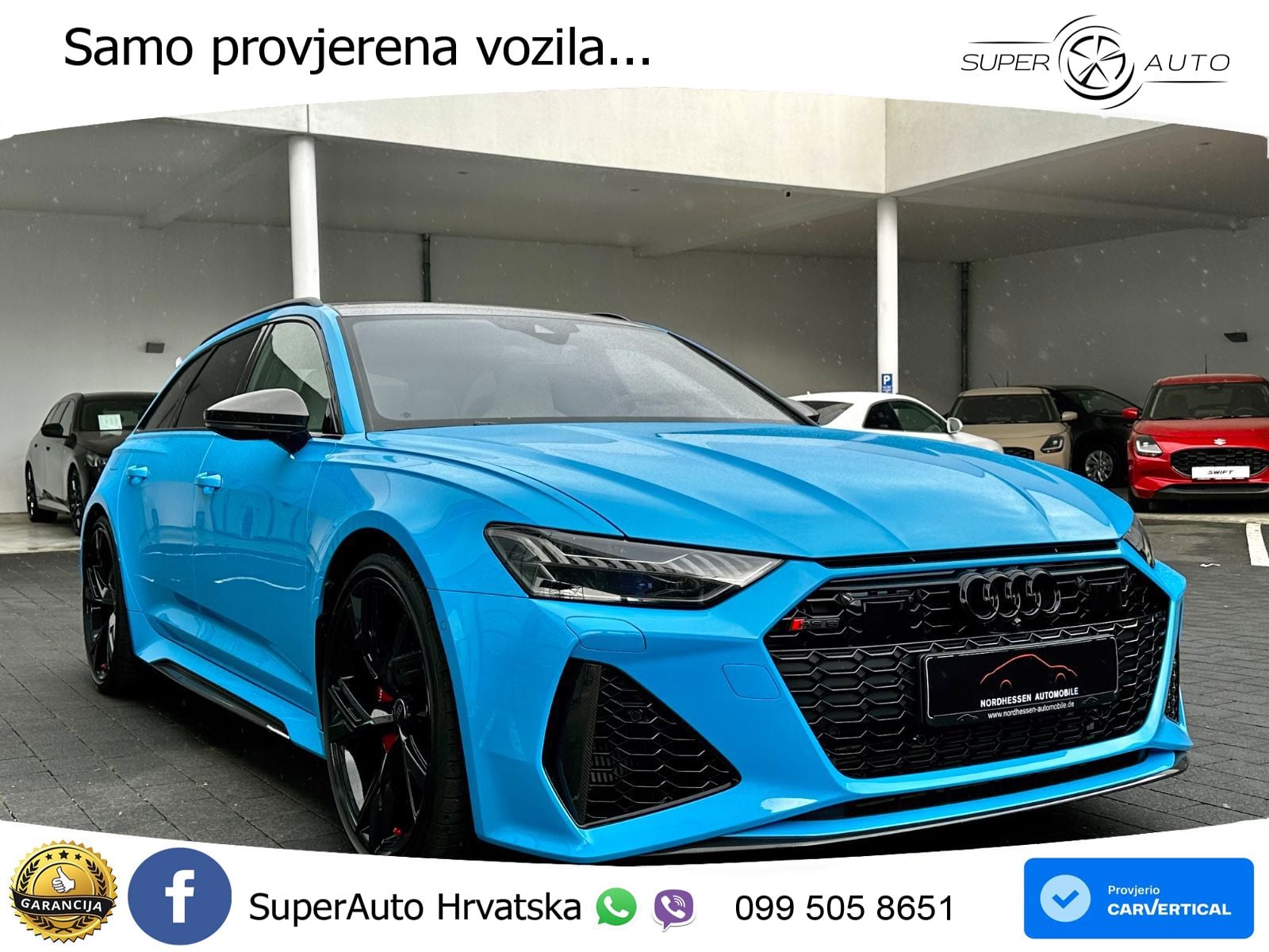 Audi RS6 Avant 4.0 TFSI V8 (600 KS) quattro Tiptronic LED+GR SJED+ACC