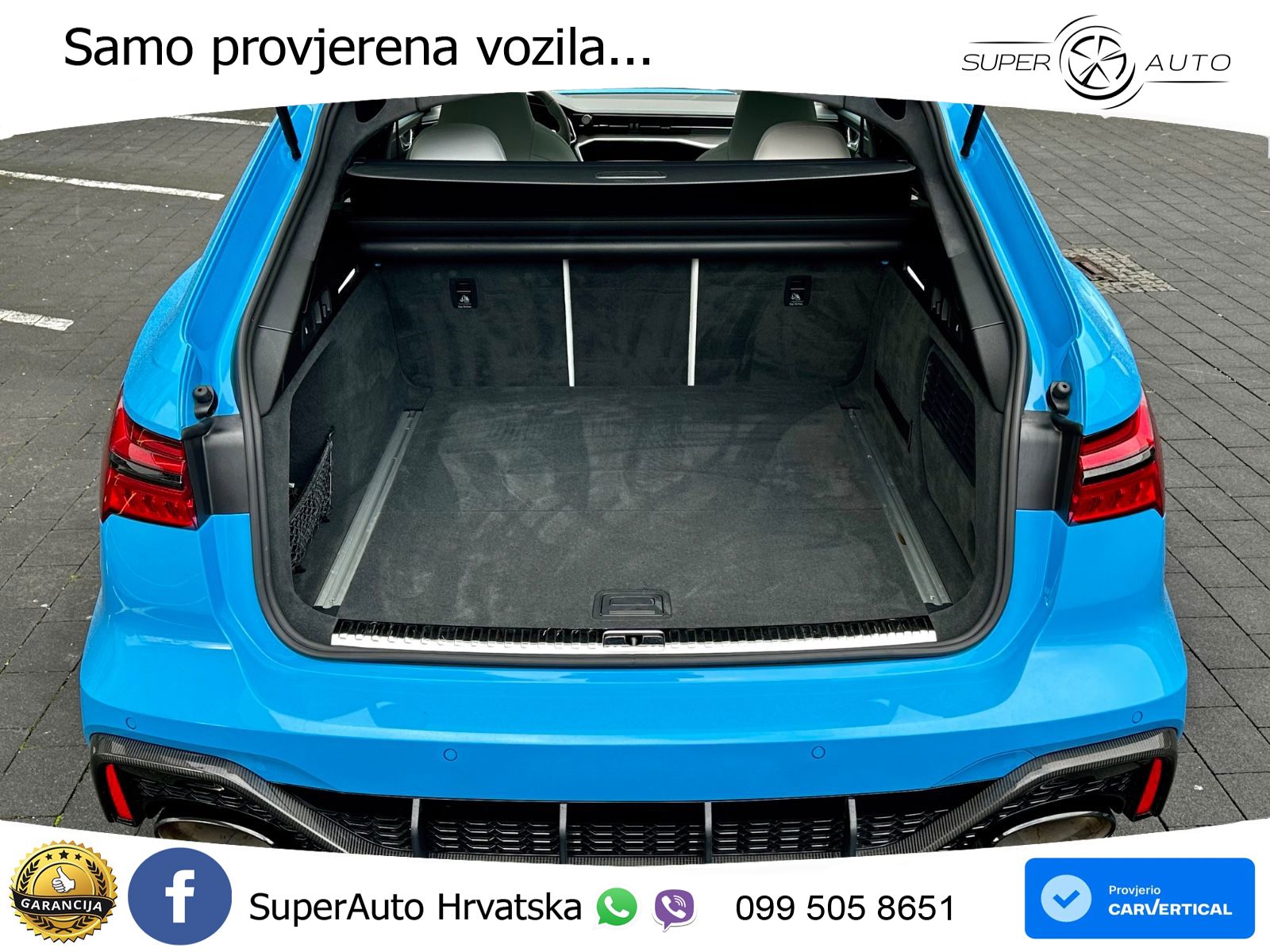 Audi RS6 Avant 4.0 TFSI V8 (600 KS) quattro Tiptronic LED+GR SJED+ACC