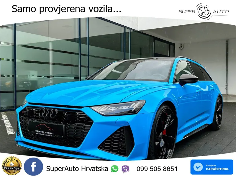 Audi RS6 Avant 4.0 TFSI V8 (600 KS) quattro Tiptronic LED+GR SJED+ACC