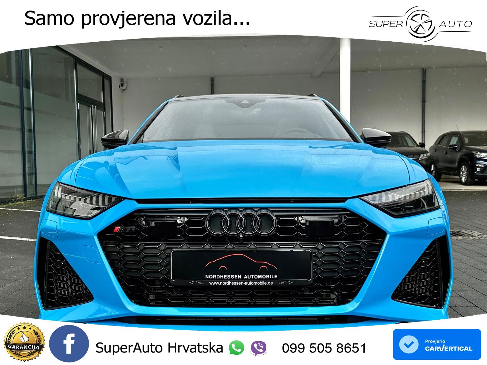Audi RS6 Avant 4.0 TFSI V8 (600 KS) quattro Tiptronic LED+GR SJED+ACC