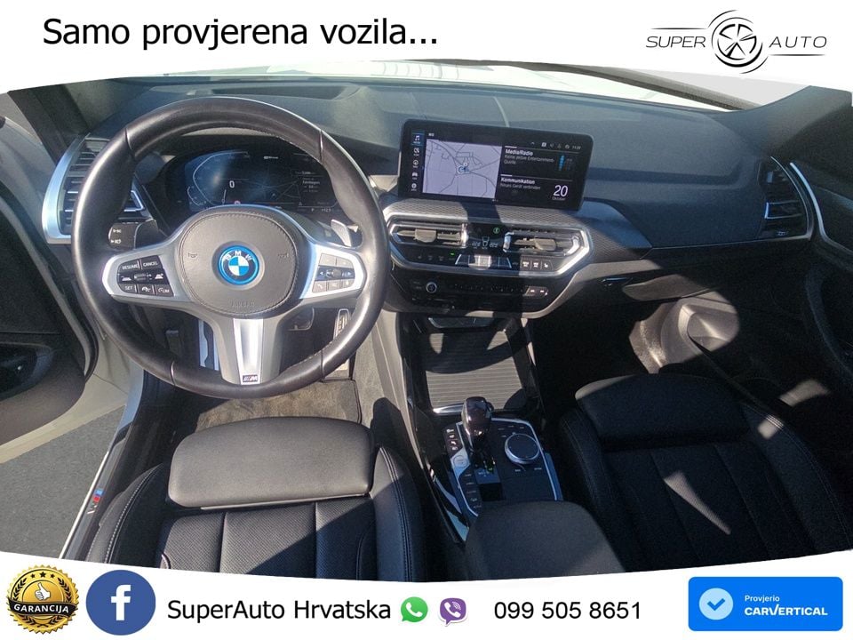 BMW X3 30e xDrive Steptronic M Sport LED+GR SJED+ACC