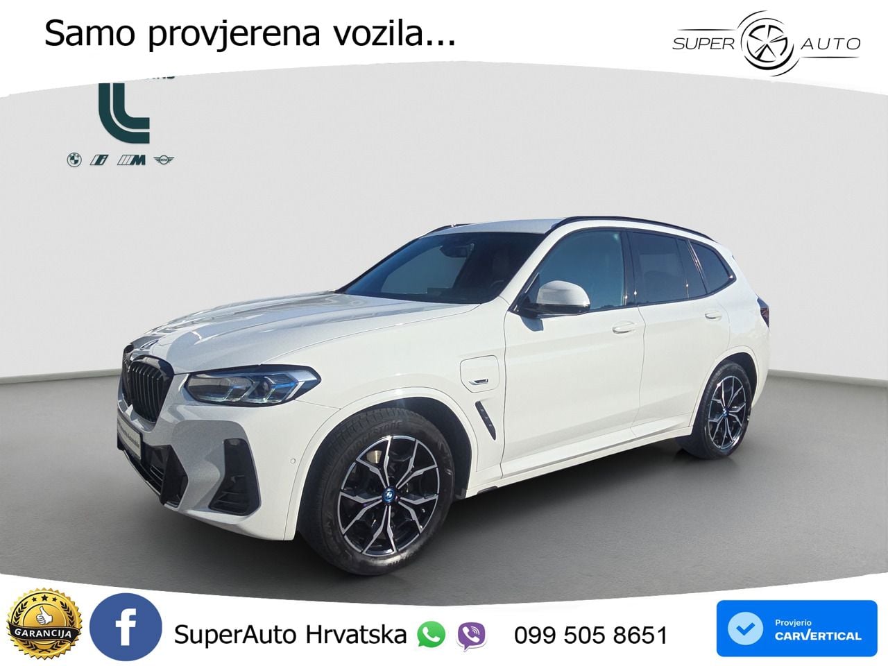 BMW X3 30e xDrive Steptronic M Sport LED+GR SJED+ACC