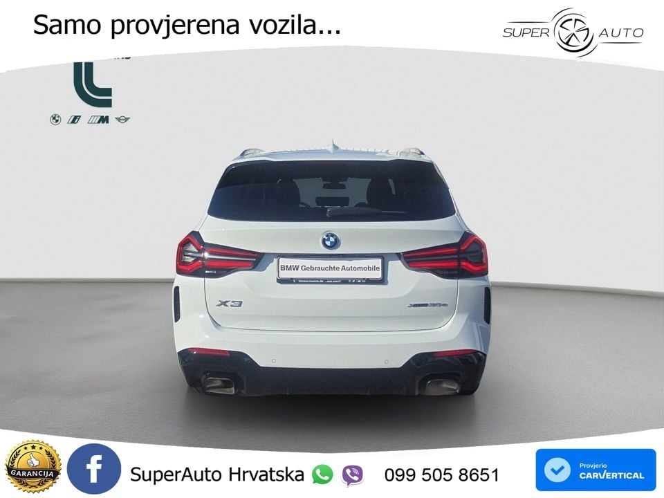 BMW X3 30e xDrive Steptronic M Sport LED+GR SJED+ACC
